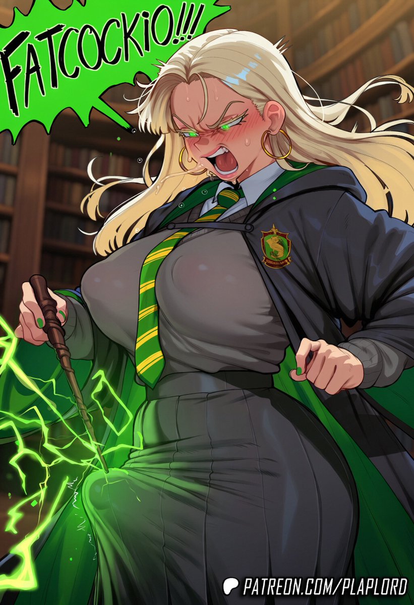 Plaplordart's tweet photo. Malfoid uses a spell 🐍 https://t.co/65E5Km5c9T