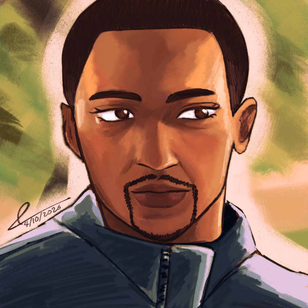 gunwoozen's tweet photo. Hehe first samtomber drawing hehe.. off proportion but with I did this like after a whole day out lol😭😭😭.. I love Sam Wilson hehe..❤️❤️❤️ https://t.co/sFyinFHVBq