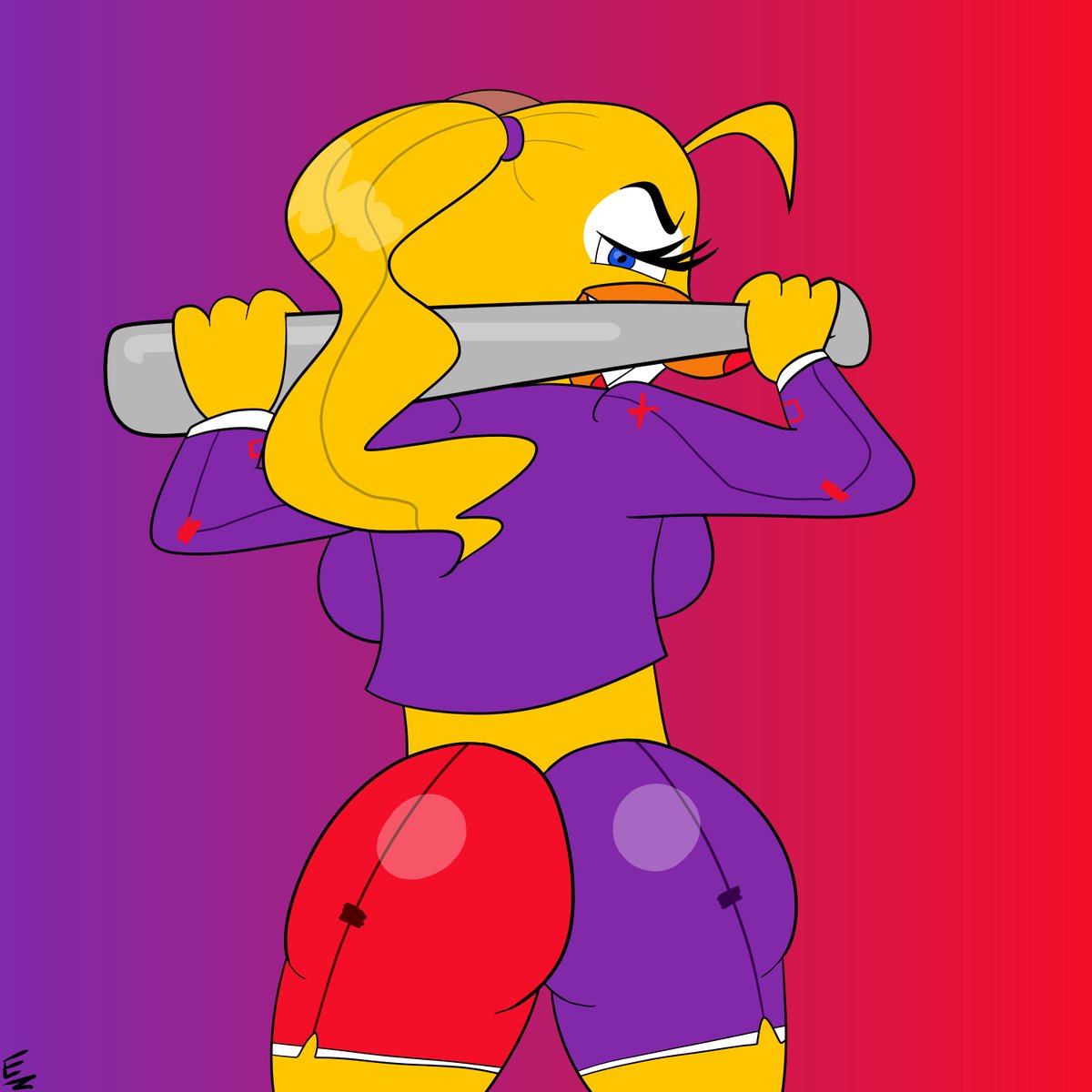 EvanCoa62528771's tweet photo. That one Chica design by PinkyPills
#fnaf https://t.co/cPTjbktE91