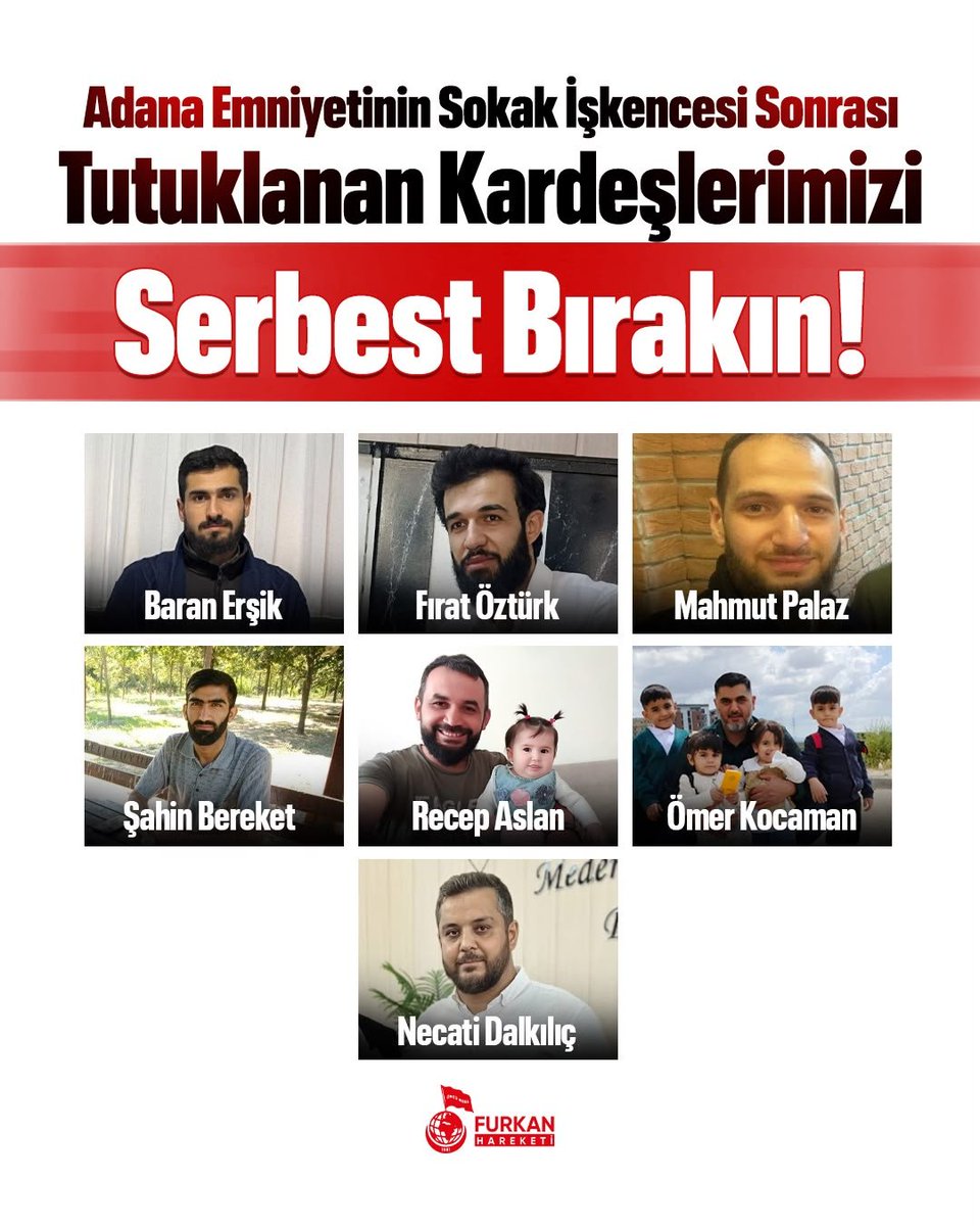 salman_sadullah's tweet photo. AsılSuçlular Yargılanmıyor
AlparslanHocaya Ozgürlük
SemraHocaya Ozgürlük
ZulmeKarşı Meydanlardayız
Kardeşlerimizi SerbestBırakın https://t.co/K3VHa0zJQG