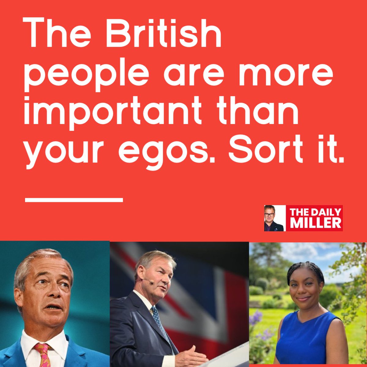 StevenJonMiller's tweet photo. The people deserve a united right. https://t.co/b2OGPX9is1