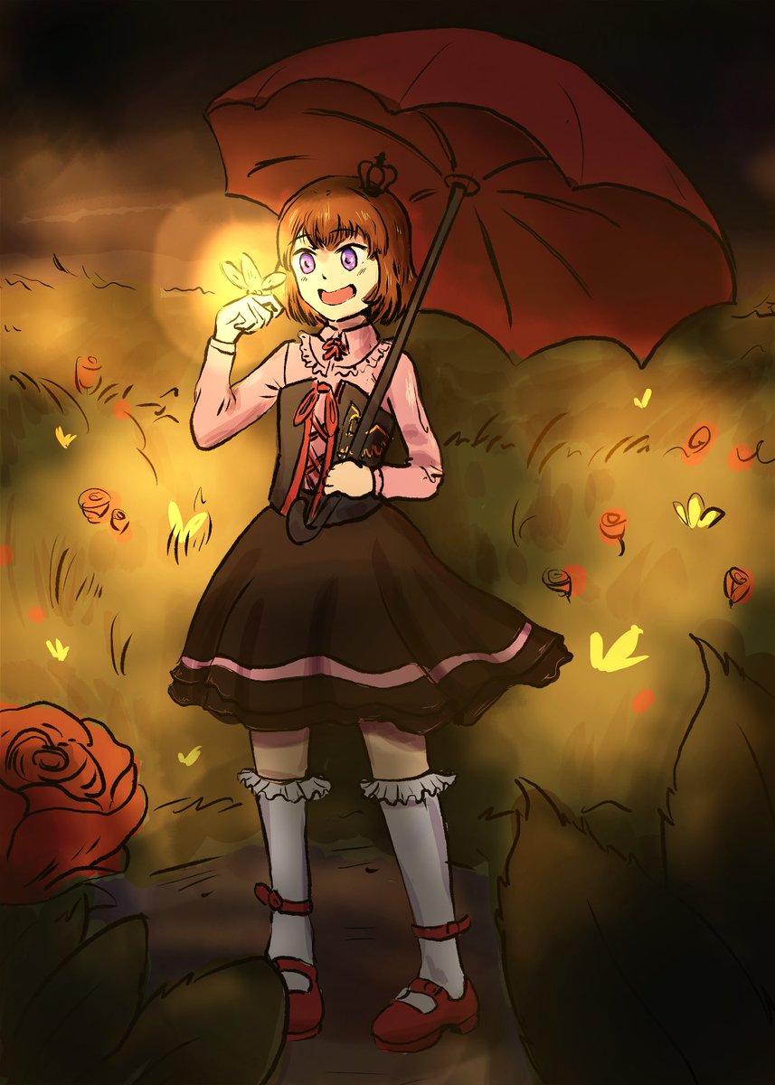 Vupomi_Nyeow's tweet photo. #umitober Day 3 - Garden 

I never really draw Maria so I had to atleast this once :>

#umitober2026 #うみねこFA https://t.co/SYVHuQ51GS