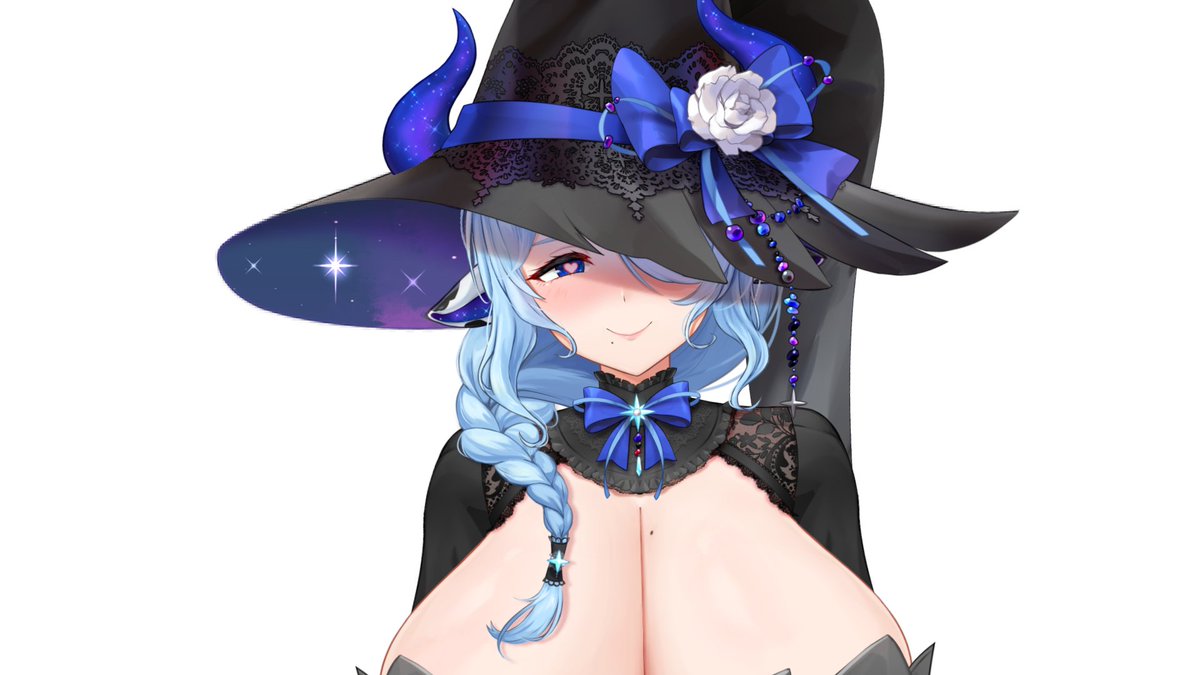 Miilkywayz's tweet photo. Cute soft chubby witch is feeling a little under the weather.. Would you come spend some time with me pumpkin? 🧡 https://t.co/F6QDSJAhrX