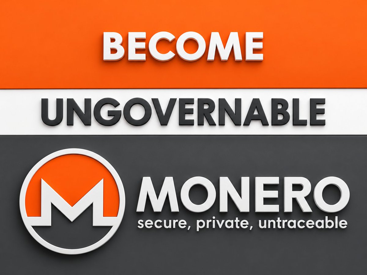 cypherpunk31337's tweet photo. On today’s episode of “Things a Monero Bro Will Never Hear”:

“All your assets have been frozen.” https://t.co/QJAT2EMS4p