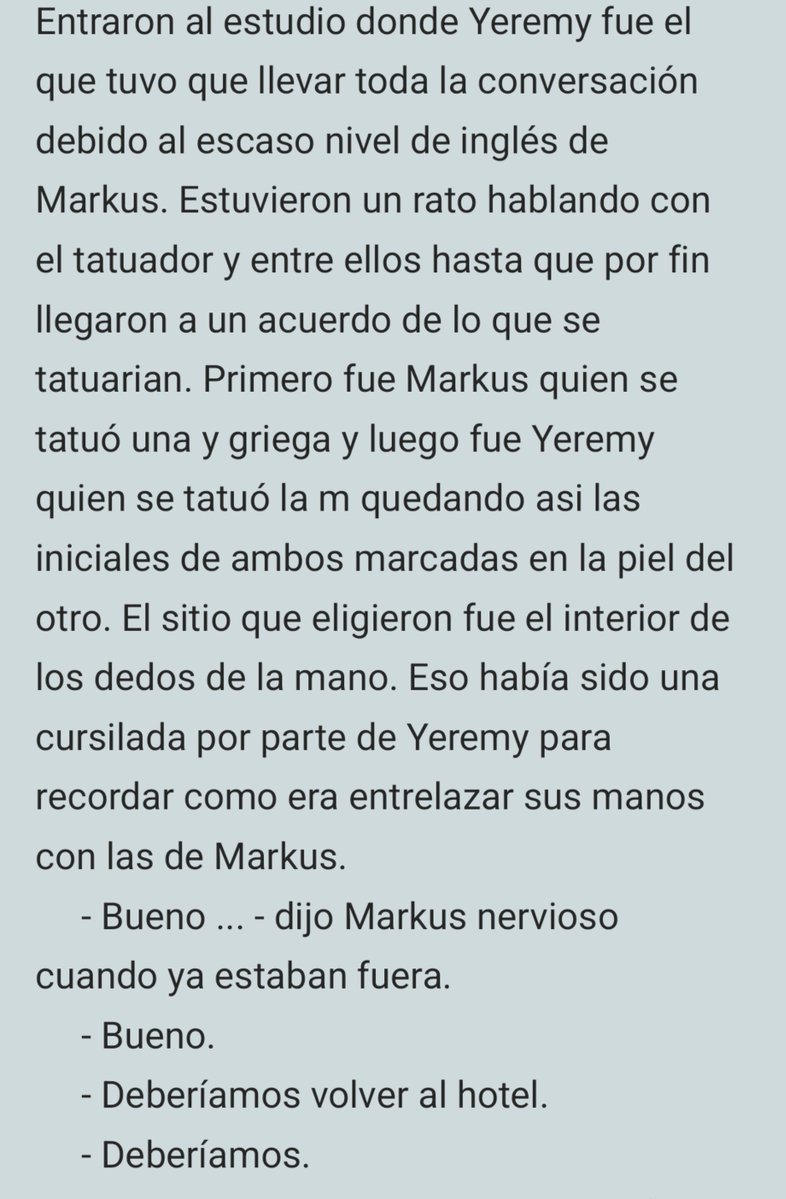 Izzy_Wayland's tweet photo. 194. Yo tampoco quiero que esto se termine https://t.co/diAseA8oAo