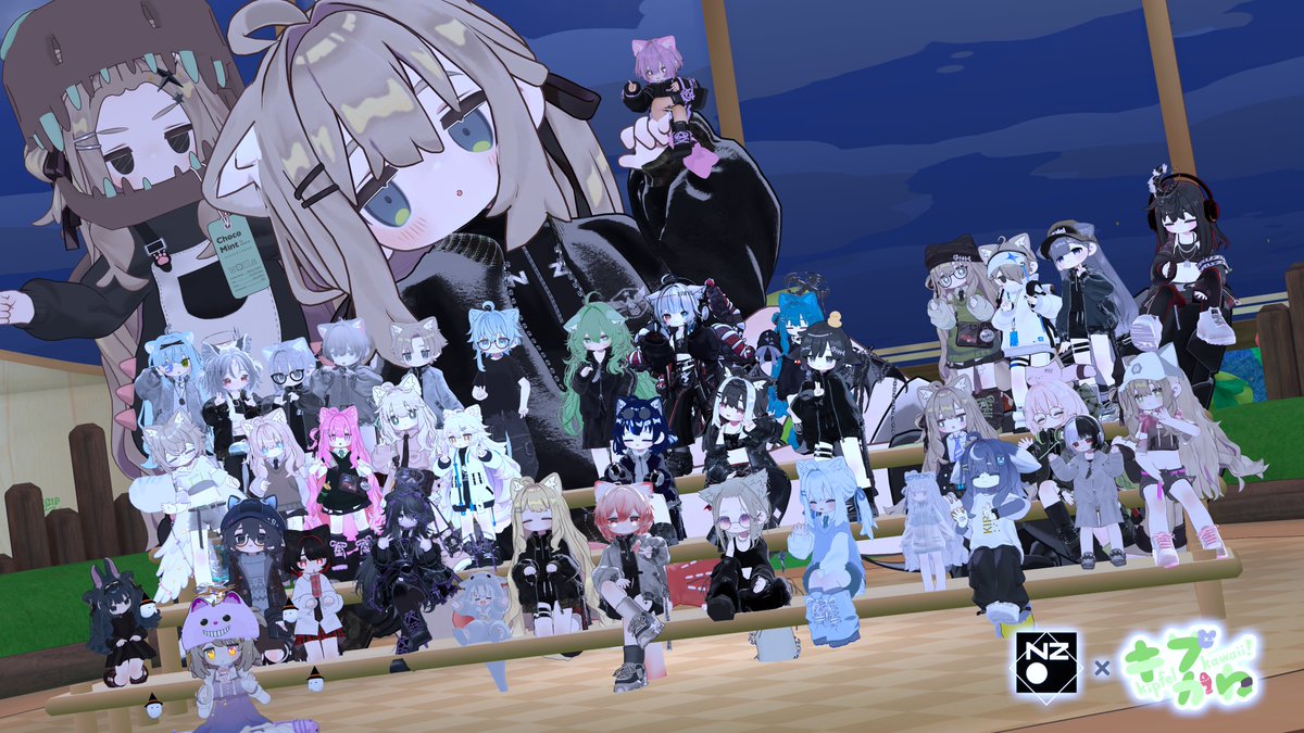 na86nyan's tweet photo. #キプかわ周回
#NERUZine
今月の集会も参加しました～、落書きも書いた～！
途中突然集合して写真を撮るタイミングがあってうれしい～トラックといいかなりいい感じの雰囲気でした。 https://t.co/nO2An4lvKH