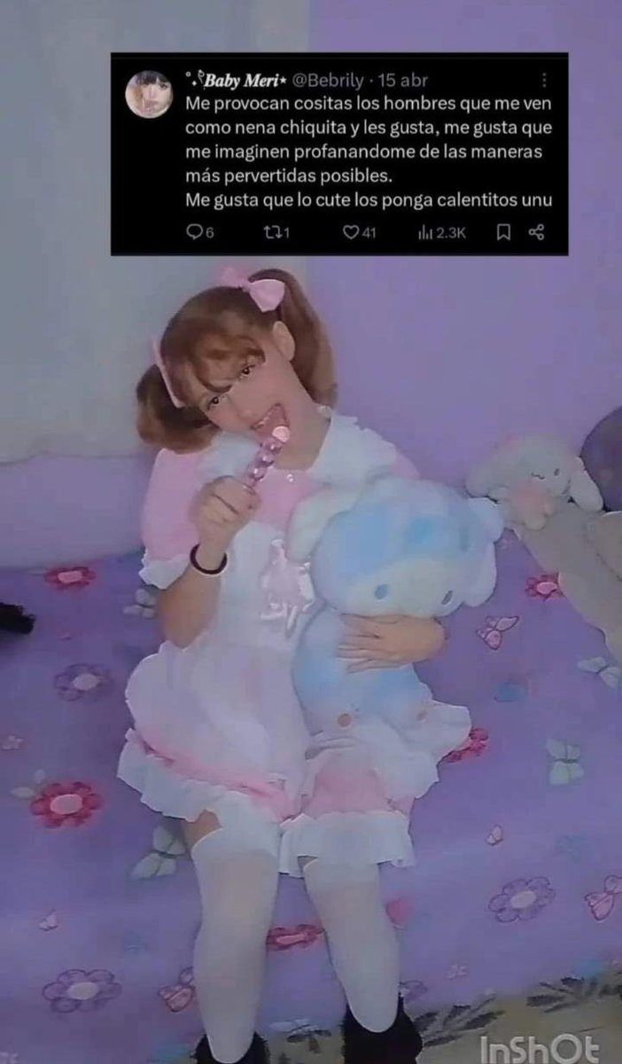delipticus's tweet photo. @natanlord_pizza Meri  (Cenovino o Sele)
Subia contenido vistiendose y actuando como una nenita a los 19 AÑOS, ahi se ve la fecha de 2024 y la mogolica decia q era menor en ese entonces cuando en realidad no https://t.co/oyfLCHmnCb