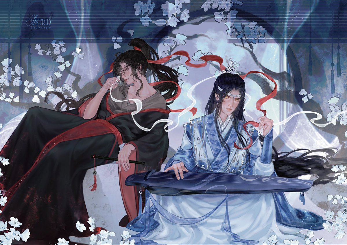 ladyxagh's tweet photo. The lovers #mdzs #wangxian 🤍 https://t.co/tUHs8FmcJg