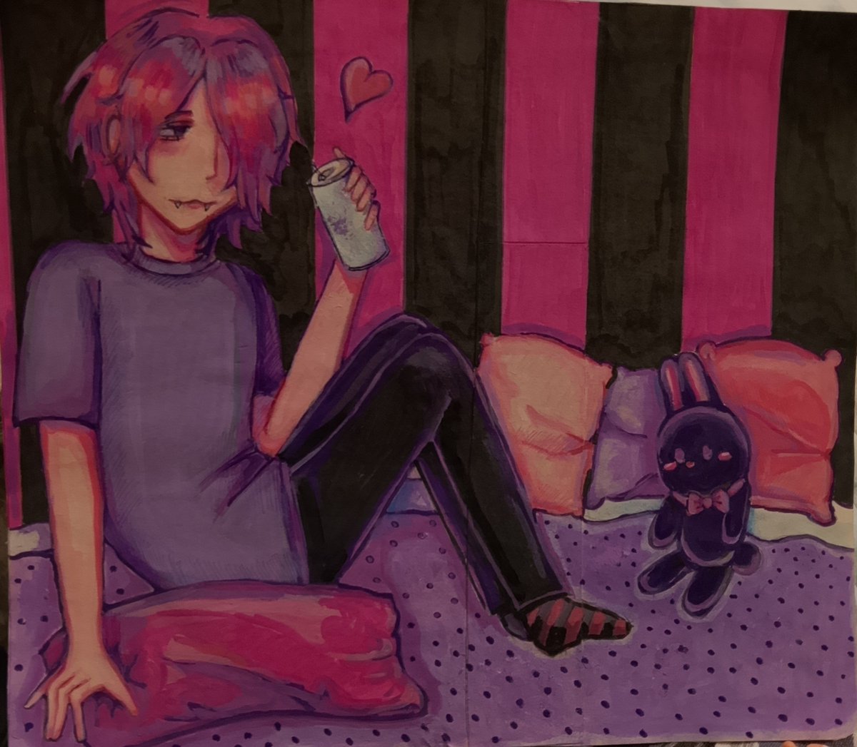 sv111n's tweet photo. traditional art.mу very best friend's character!
idk if she has a twt ,but she's seen this art :p
she liked it 
#artㅤㅤㅤㅤ #characters https://t.co/9UDUXTMO0J