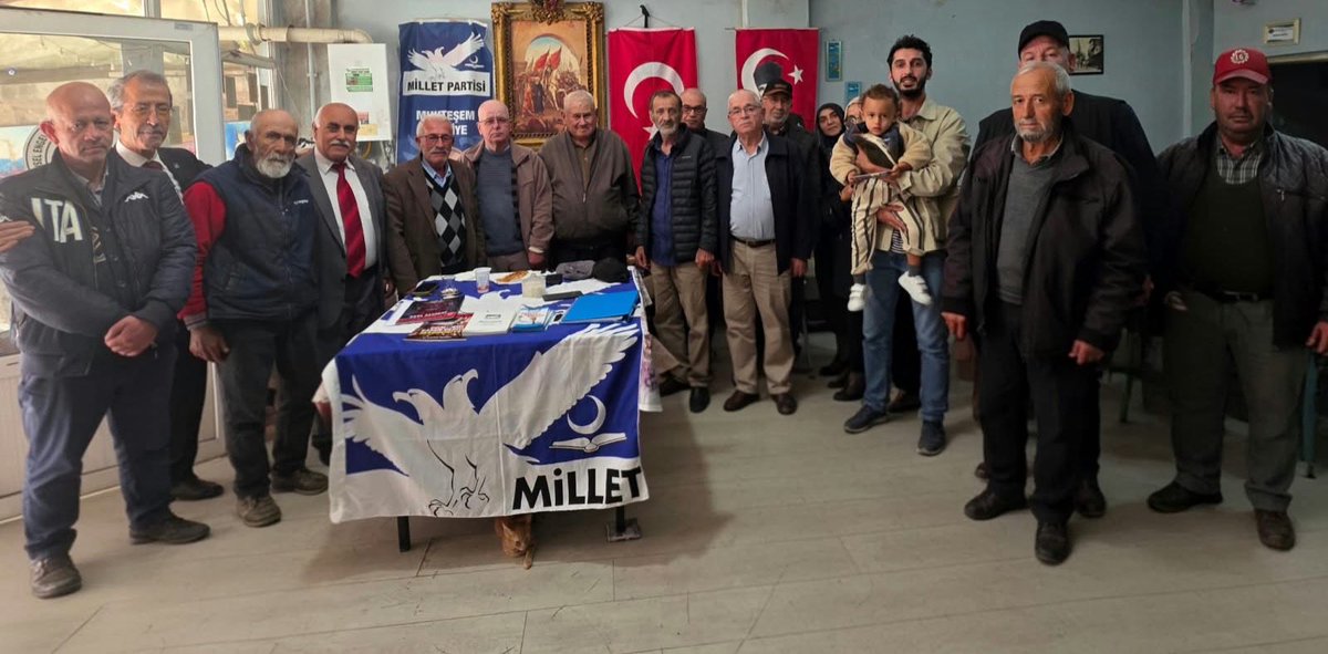 milletpartisi's tweet photo. EDİRNE 3. OLAĞAN İL KURULTAYIMIZI GERÇEKLEŞTİRDİK

NECMİ YALIN BAŞKANIMIZI
VE YÖNETİM KURULUMUZU TEBRİK EDİYORUZ!

Millet Partisi Genel Başkanılığı https://t.co/wBGpNgKP7Y