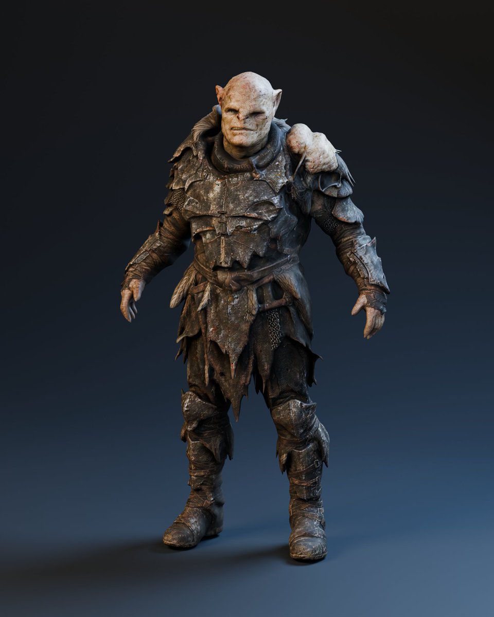 Mr_BruceTurner's tweet photo. @orcdev Just yesterday let tripo create this guy https://t.co/GLvscA1te9