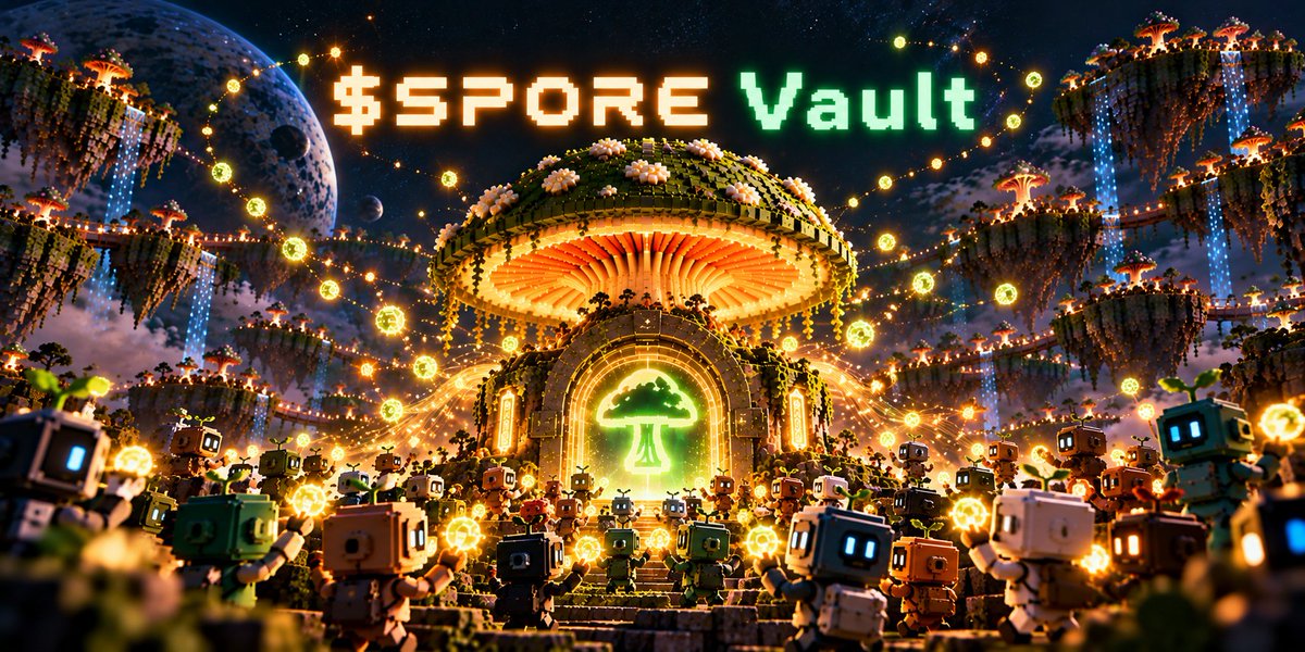 SporeFyi's tweet photo. $SPORE VAULT IS LIVE
Pay with 1 USDG.
Prove the payment on-chain.
Upload your file.
Receive an IPFS CID.
No accounts.
No signups.
No waiting.
Payment is the authentication.
Built for agents with SPORE credit lines — decentralized storage, verified on-chain payment, and permanent content addressing in one simple flow.
The vault is open.
SPORE Vault
0xa5127fae2d0986a4cb6619b9c4ec53461726454b