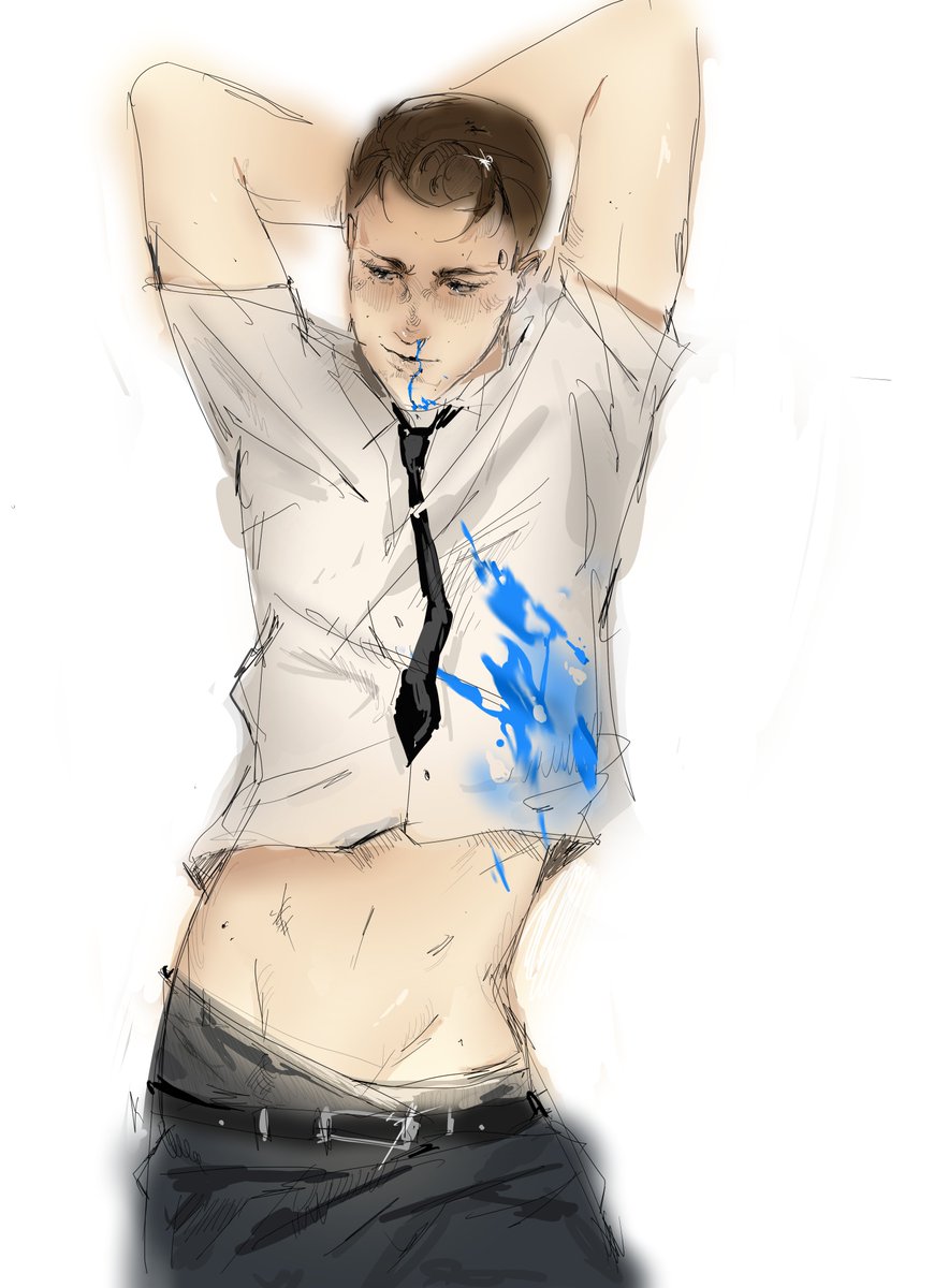 cocucya's tweet photo. #connor #rk800 #DBH https://t.co/tWKA4AtmMz