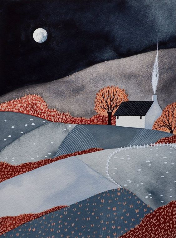 marysia_cc's tweet photo. Autumn night by Natasha Newton https://t.co/xT634OJ9LN