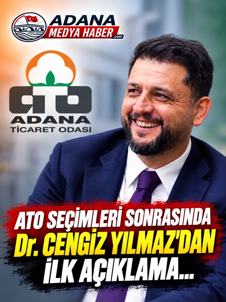 adanamedyahaber's tweet photo. ATO Başkan adayı Dr. Cengiz Yılmaz bugün gerçekleşen komite seçimleri sonrası yazılı bir basın açıklaması yaptı:

"TEŞEKKÜRLER ADANA İŞ DÜNYASI

Adana Ticaret Odası Meslek Komitesi seçim sürecinde oy kullanarak demokratik iradesini ortaya koyan tüm üyelerimize gönülden teşekkür ederiz.

Çalışma yürüttüğümüz meslek komite sandıklarının büyük çoğunluğundan başarıyla çıktık.

Seçim sürecini başarıyla tamamlayan tüm komite adaylarını tebrik ediyoruz.

Büyük bir özveriyle mücadele etmesine rağmen hedefine ulaşamayan tüm komite adaylarımıza da gösterdikleri gayret için teşekkür ediyoruz.

Seçim sonuçlarının Adana iş dünyasına hayırlı olmasını temenni ediyor, yeni dönemde görev alacak tüm meslek komitesi üyelerine başarılar diliyoruz.

Dr. Cengiz YILMAZ
Adana Ticaret Odası Başkan Adayı"