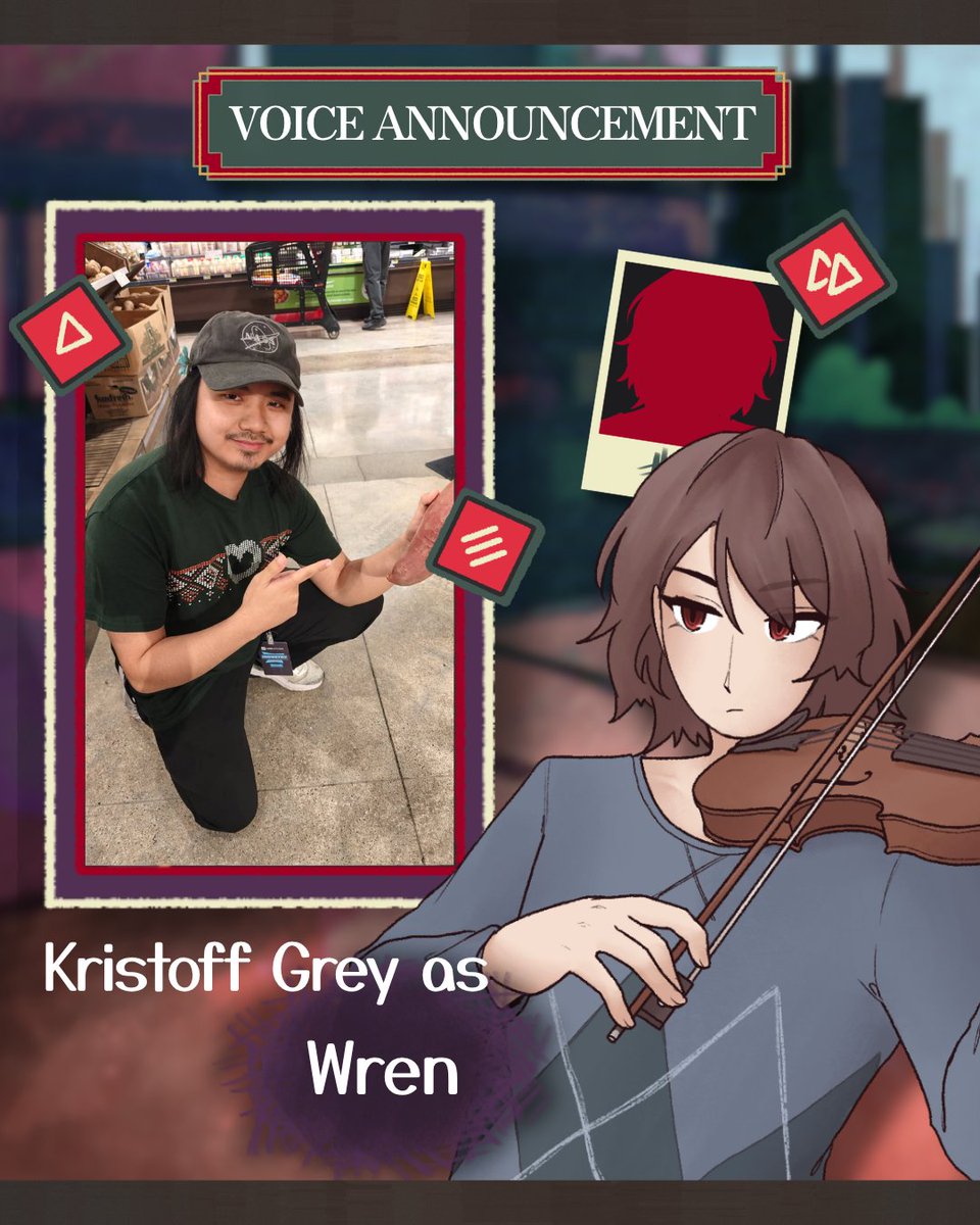 KristoffGreyVO's tweet photo. You can hear me saying words (and yelling bad words) as Wren in this amazing game, Synaphony!

Thank you big boss @no_xiruo and the rest of the team for making a masterpiece! It is an honor to be a part of it! 

Happy Spooktober! 

(repost bc typo aaaa)  

#spooktober https://t.co/NFJfHpv4WK