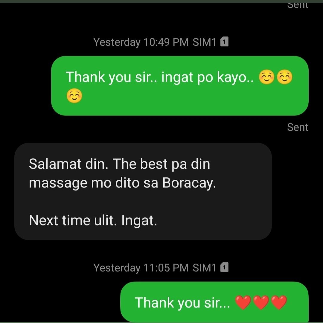 Sunny11296974's tweet photo. Message lang sa mga gusto magpamassage at marelax😊❤

#boracaymassage
#boracaymassagetherapist
#boracaymasahista
#dohlicensedmassagetherapist
#boracaymaletherapist https://t.co/vNXY7cyJww