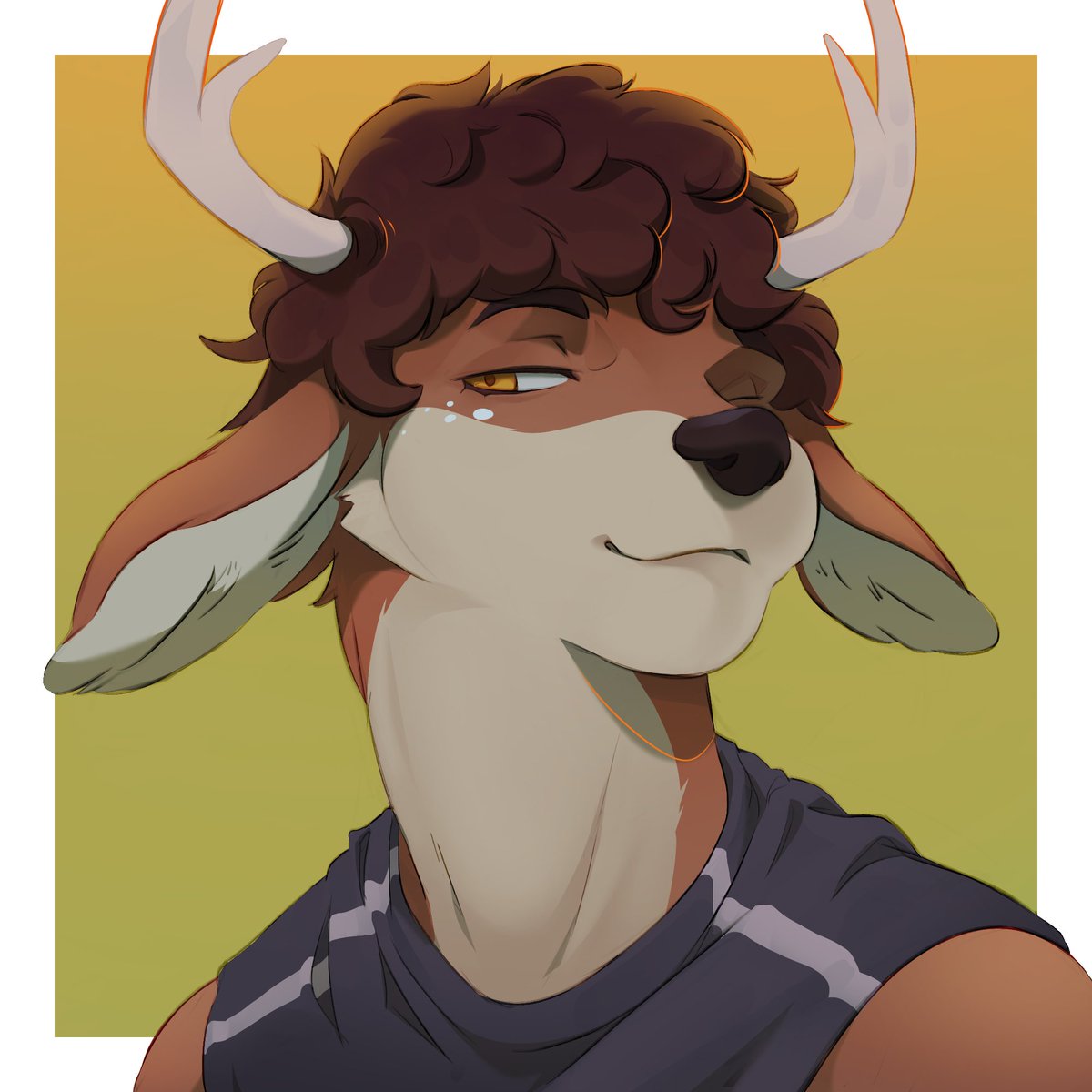 SaltedStag's tweet photo. 🧡💚
Headshot by @taleofmooon https://t.co/1clKLoHZ89