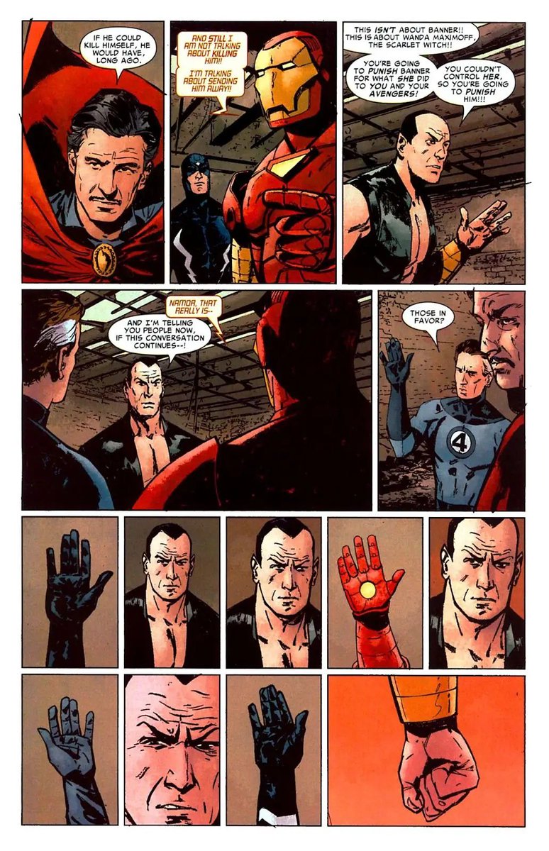 OzymandiasWorX's tweet photo. You know you're the most checked Avenger in history when even Namor has reason to check you https://t.co/wUtn6DJzHV