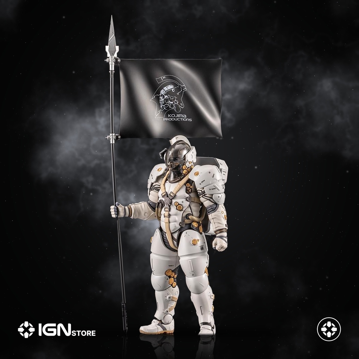 IGNStore's tweet photo. Ludens has entered your build queue!

A 10th anniversary model kit from Kojima Productions, with two flag variants included.

Pre-order now on IGN Store: https://t.co/ijNApPq8jO https://t.co/iGoh7kJlgR