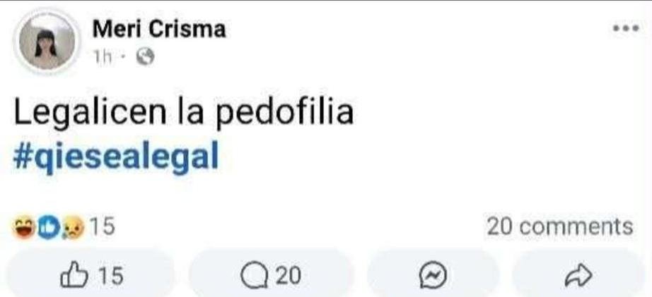 delipticus's tweet photo. @natanlord_pizza Hay una que su usuario es Soggy que a los 14 años sufrio abuso sexual por parte de su padrastro y Meri salio a burlarse y hacerle un dibujo
(tmb hacia dibujos de porn0 1nf4nt1l 🤮 https://t.co/GHbHwNvG5E