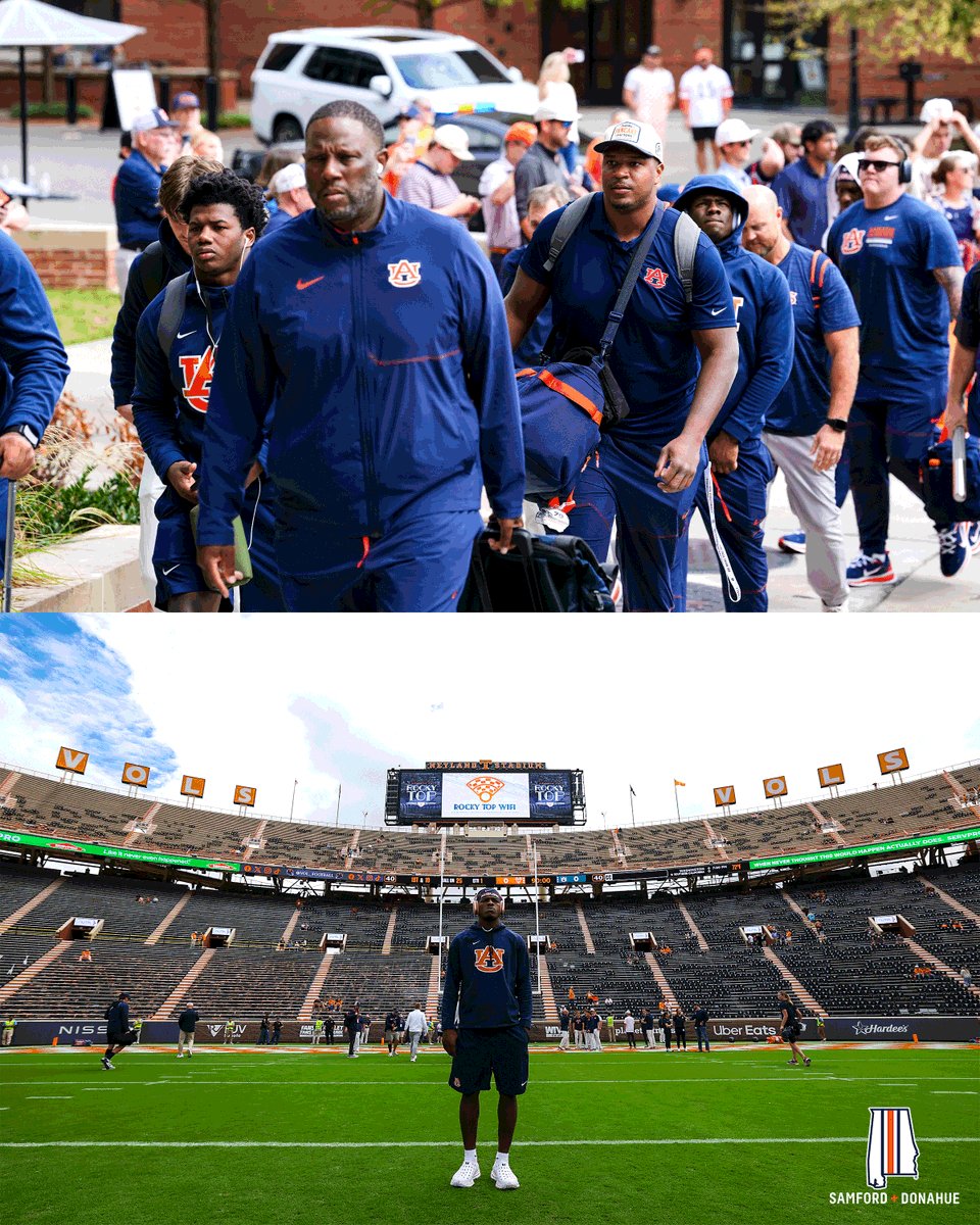 AuburnFootball's tweet photo. on site 📍 https://t.co/Wc51d2D2v5