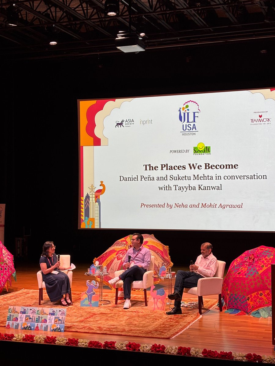 JLFLitfest's tweet photo. What does it mean to belong? What really is the pursuit of refuge? Pulitzer finalist Suketu Mehta’s This Land Is Our Land: An Immigrant's Manifesto is an ‘impassioned defence of global immigration’ based on his own family’s story migrating from India to the west. https://t.co/aLgK66ZjD1