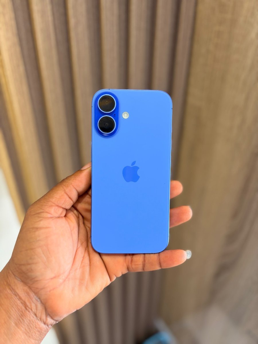wondaversestore's tweet photo. ☆iPhone 16 - ₦850,000

- Clean
- 128 GB
- 81% BH
- Physical + eSIM 

🛍️ 3c hub off Saint Michael's 2nd floor back ABA Abia State https://t.co/BqCbZGZbr7