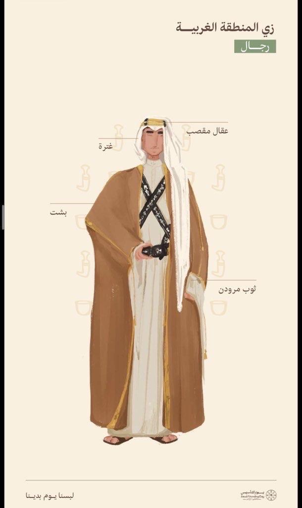 Rahoobalsalmi24's tweet photo. @trbyh يرجى التكرم بتدارك الخطأ الصادر في فعالية اليوم الوطني والمتعلق بإدراج "الغبانة الهندية" كزي حجازي،حيث يخالف ذلك الدليل الثقافي المعتمد من وزارة الثقافة للتعريف بالهوية السعودية الأصيلة. ننتظر منكم توضيحاً وتصحيحاً لهذا الأمر ونشر الزي التراثي الصحيح عبر حسابكم الرسمي في سناب شات https://t.co/X7Bydu0nv0