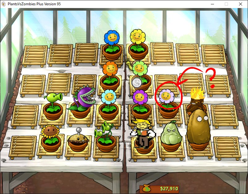 Lord_X2002's tweet photo. Estaba jugando plantas vs zombies,y no recordaba que las margaritas pudieran ser de color lila,probablemente sea mi memoria pero no lo sé https://t.co/NeaaiPHiOC
