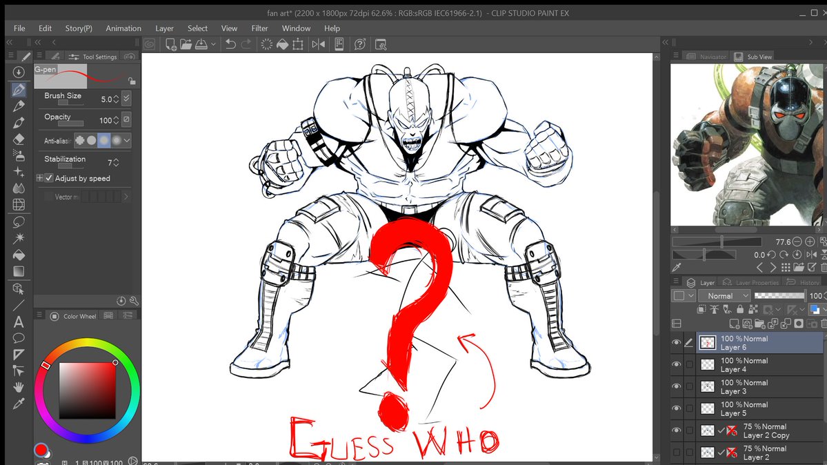 VSmastery's tweet photo. Bane(batman) x ?(?) Fanart...guess who his opponent is gonna be?...HINT,it's not batman.@kinnaiart1
#Batman #Bane #explorers #fanart https://t.co/RntsKdL0bR