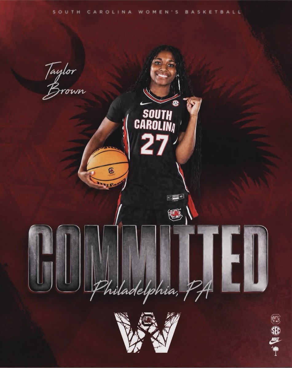 dredarealest_1x's tweet photo. 5⭐️ recruit Taylor Brown has committed to South Carolina🔥🔥

#scwbb https://t.co/7ZtuG2seqm