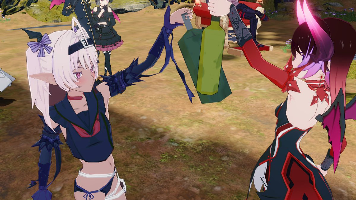 paneruBPSR's tweet photo. 魔族同士の祝杯を https://t.co/DrwX7ZoXIb