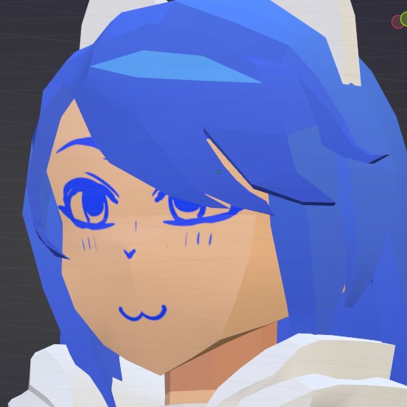 FRYINGPAN412's tweet photo. i love modeling look howcute she is she is hiding her evil mischievousness through that face #kftwt #kf #krew #blender also the face is a sketcth https://t.co/JCPgNAUKIZ