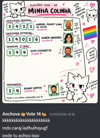 Anchovydamissao's tweet photo. Twitter gems chegando nas pessoas certas 😂😂 https://t.co/wLv7vd4t4j