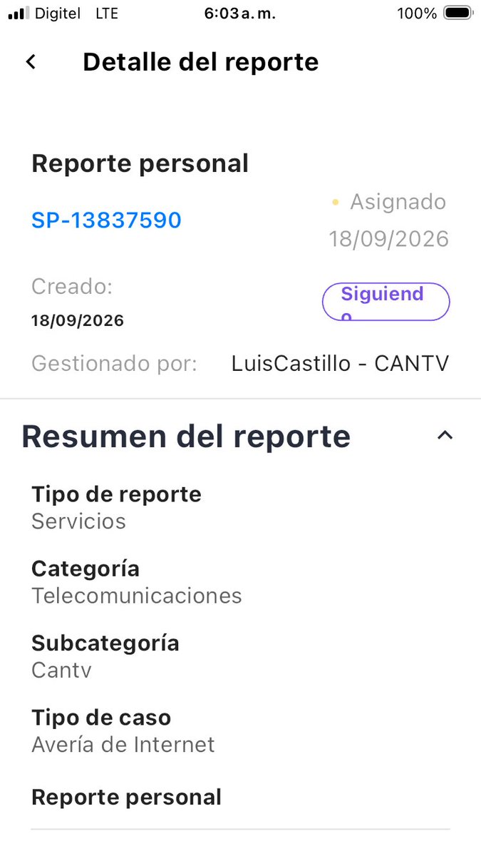 dbustamante1's tweet photo. Señores @salaprensaCantv
Por favor un poco de atencion a nuestra situación.
Avería en telefonía fija y ABA
Reportado hace tres semanas tanto con ustedes, como por la aplicación VenApp
Gracias https://t.co/IngNBTLJwI