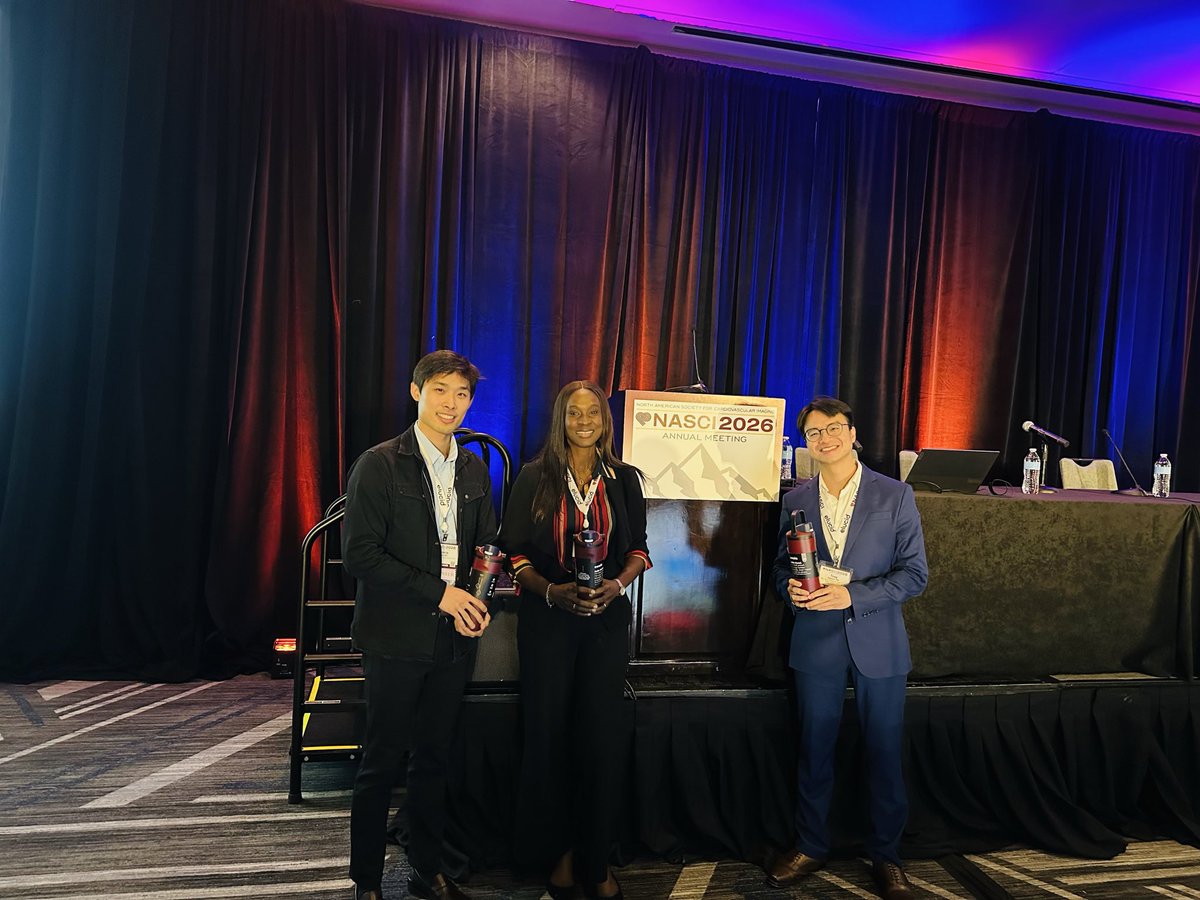 Troyng99's tweet photo. Back from my first #NASCI26 feeling humbled and motivated. As an R2, I’m grateful to learn from leaders in cardiovascular imaging and especially to Dr. Mina Hanna for his mentorship and introduction to the NASCI community. Hope to see many of you at NASCI 2027 in Pittsburgh! https://t.co/6FU4riT3Xd