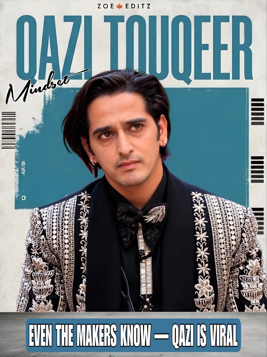Shahedahmed008's tweet photo. @Mr_AYAN__KHAN_7 Qazi’s confidence speaks louder than any unnecessary drama.

THE PRIDE OF BB20
#QaziTouqeer #BB20 https://t.co/pUFvyA0sxg