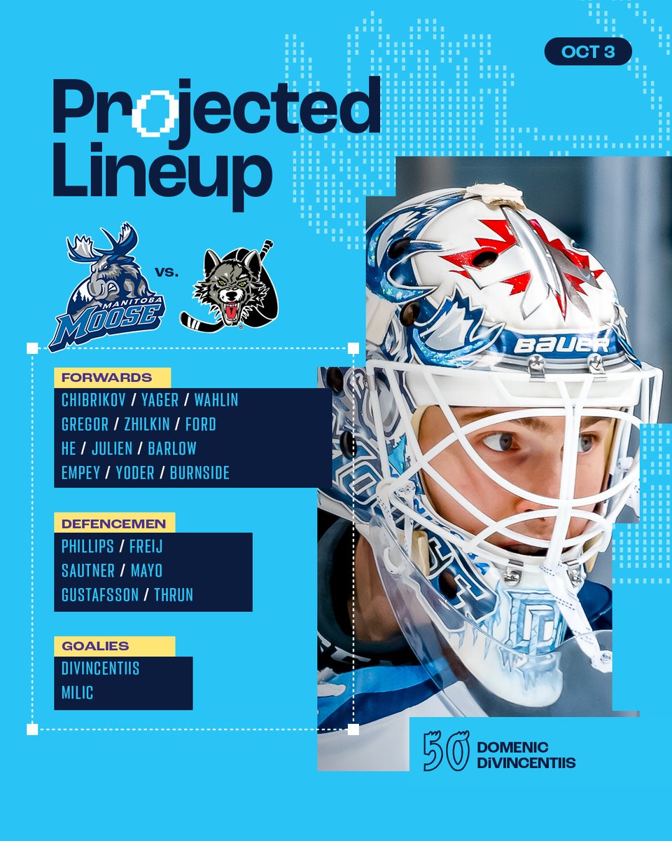 FranceJets's tweet photo. Le Moose de Manitoba commence sa saison AHL à domicile ce soir (21:00 🇫🇷) https://t.co/YIi1fUyNZ5