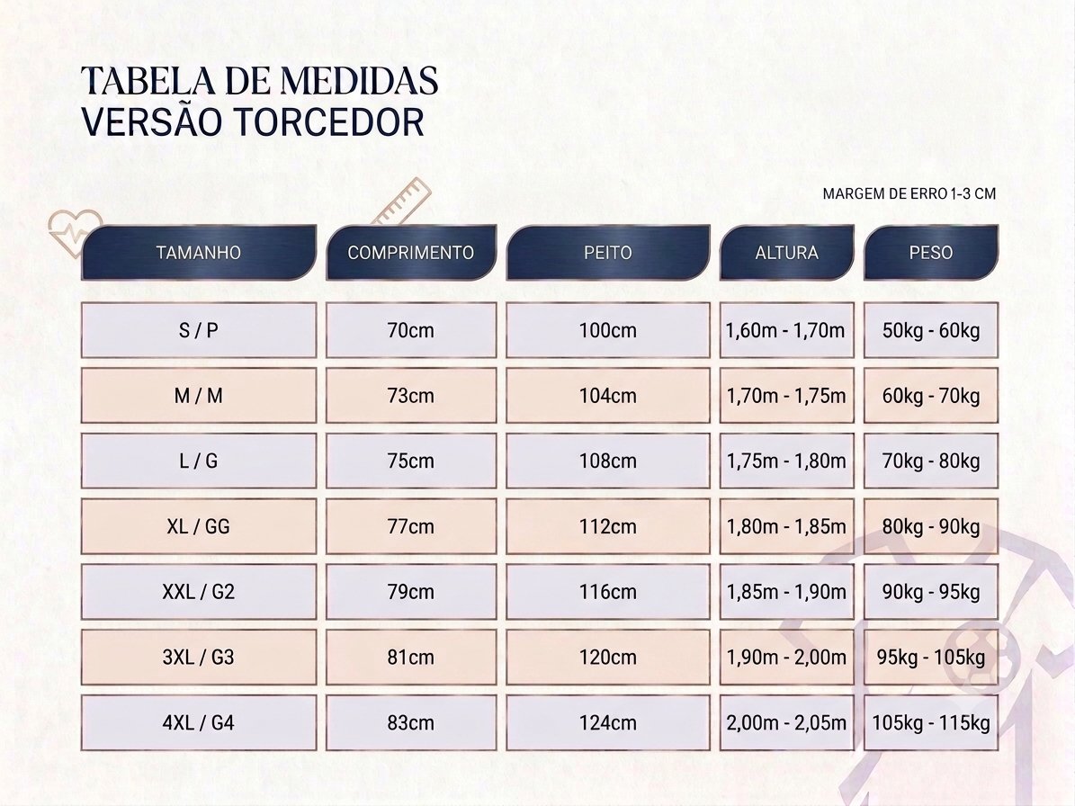IndicaMLfutt's tweet photo. TABELAS DE MEDIDAS DAS CAMISAS!

O Recomendável é sempre comprar um tamanho a mais que você usa para não ficar apertada.(Ex. Se usa G peguei GG) https://t.co/KN4xAB6cwJ