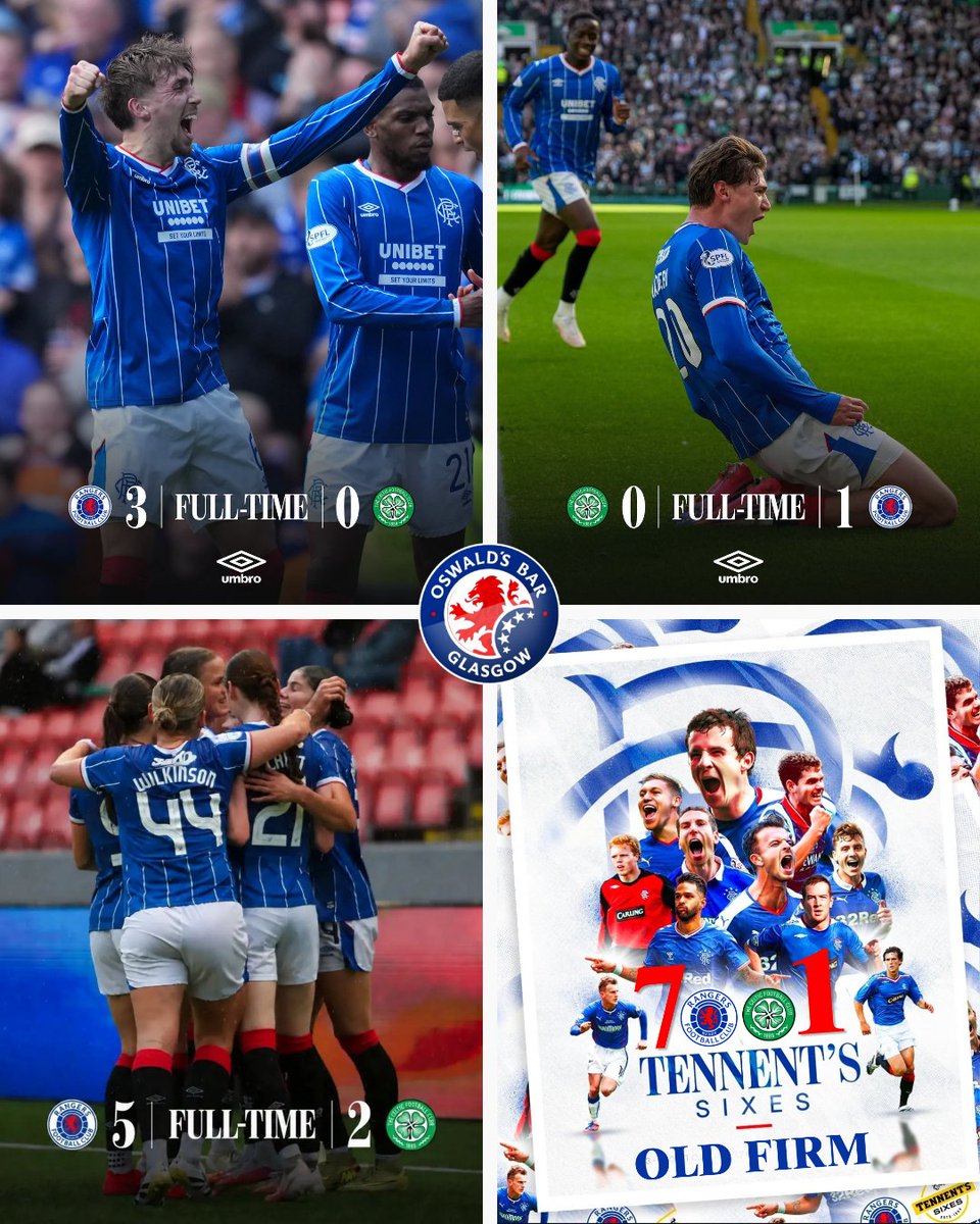 OswaldsBar's tweet photo. Old-Firms.....completed it mate https://t.co/Xf3RWBlthD
