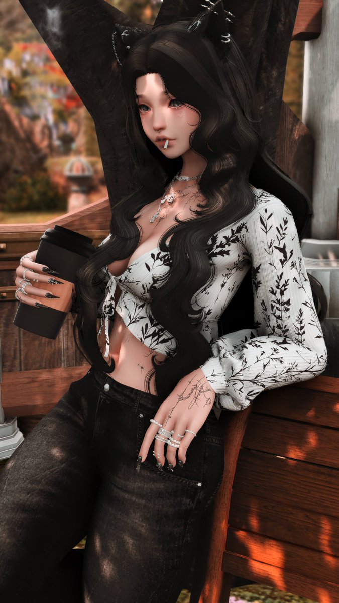 wolemet's tweet photo. ⠀    ⠀  ⠀⠀    ⠀coffee break ´ˎ- https://t.co/HOmM6xqvpL