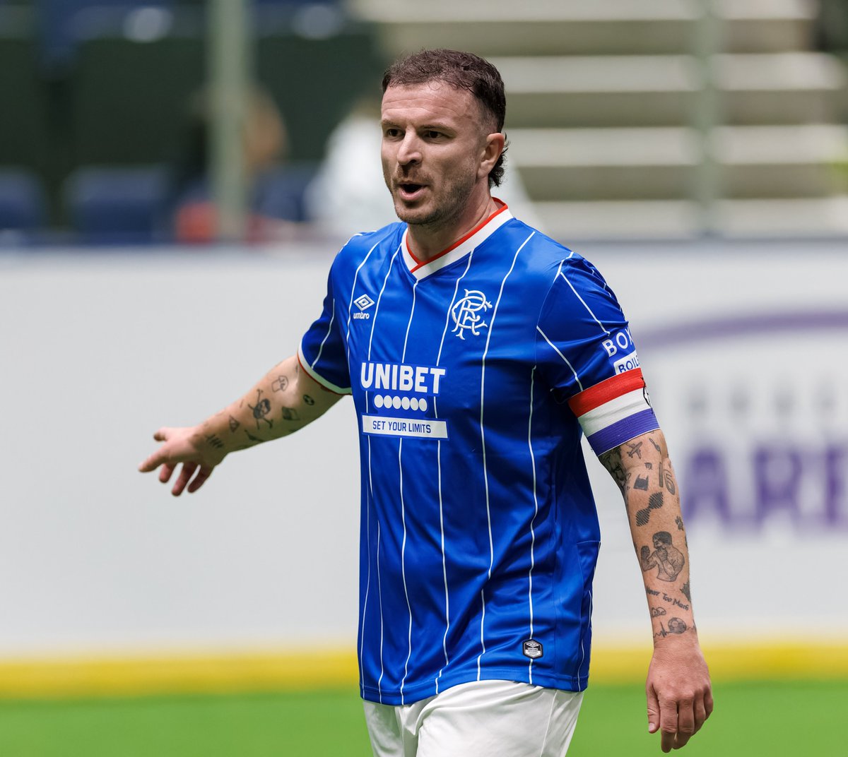 RangersFC's tweet photo. 💙 Old Firm victory at the @spfl Tennent’s Sixes!

🔥 Five goals for Martyn Waghorn, with Dean Shiels rounding off the scoring for the Gers.

👊 A brilliant way to finish tonight’s action.

🔜 Back for more tomorrow 👉 https://t.co/MUXnVM43hD https://t.co/KnfrGBx9WR