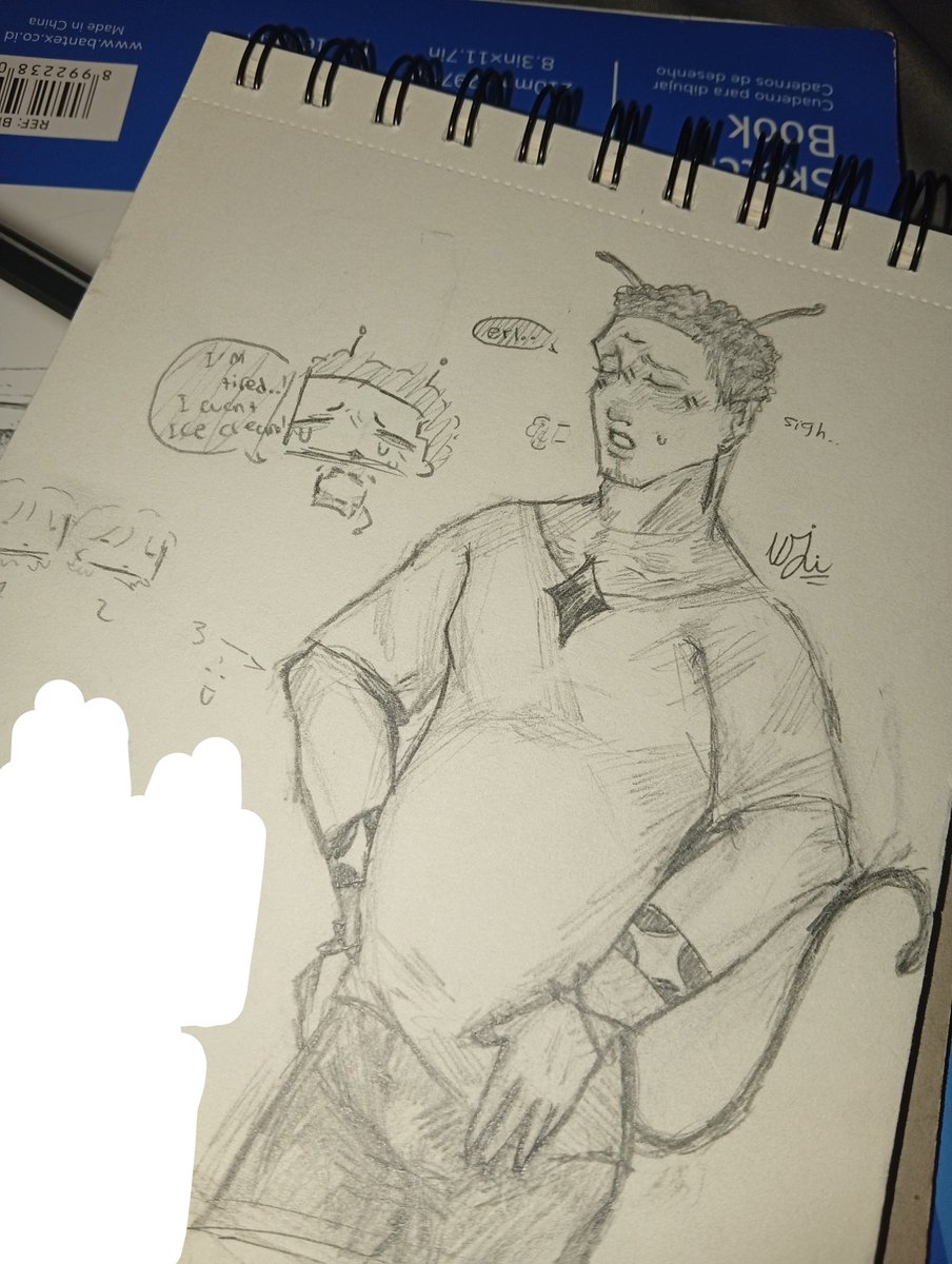Nojimoryy's tweet photo. Need more ice cream!🍨(Old art) 
#haalingham #mpreg #alien https://t.co/OTjqkF5tv7