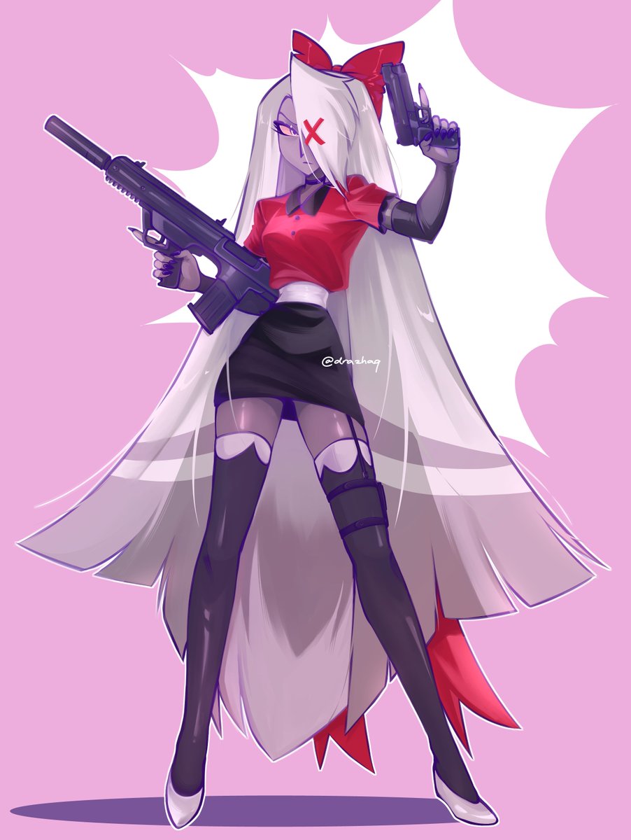 drazhaq's tweet photo. Vaggi with guns
#HazbinHotelFanart #HazbinHotelVaggi https://t.co/P56YKMWFuI