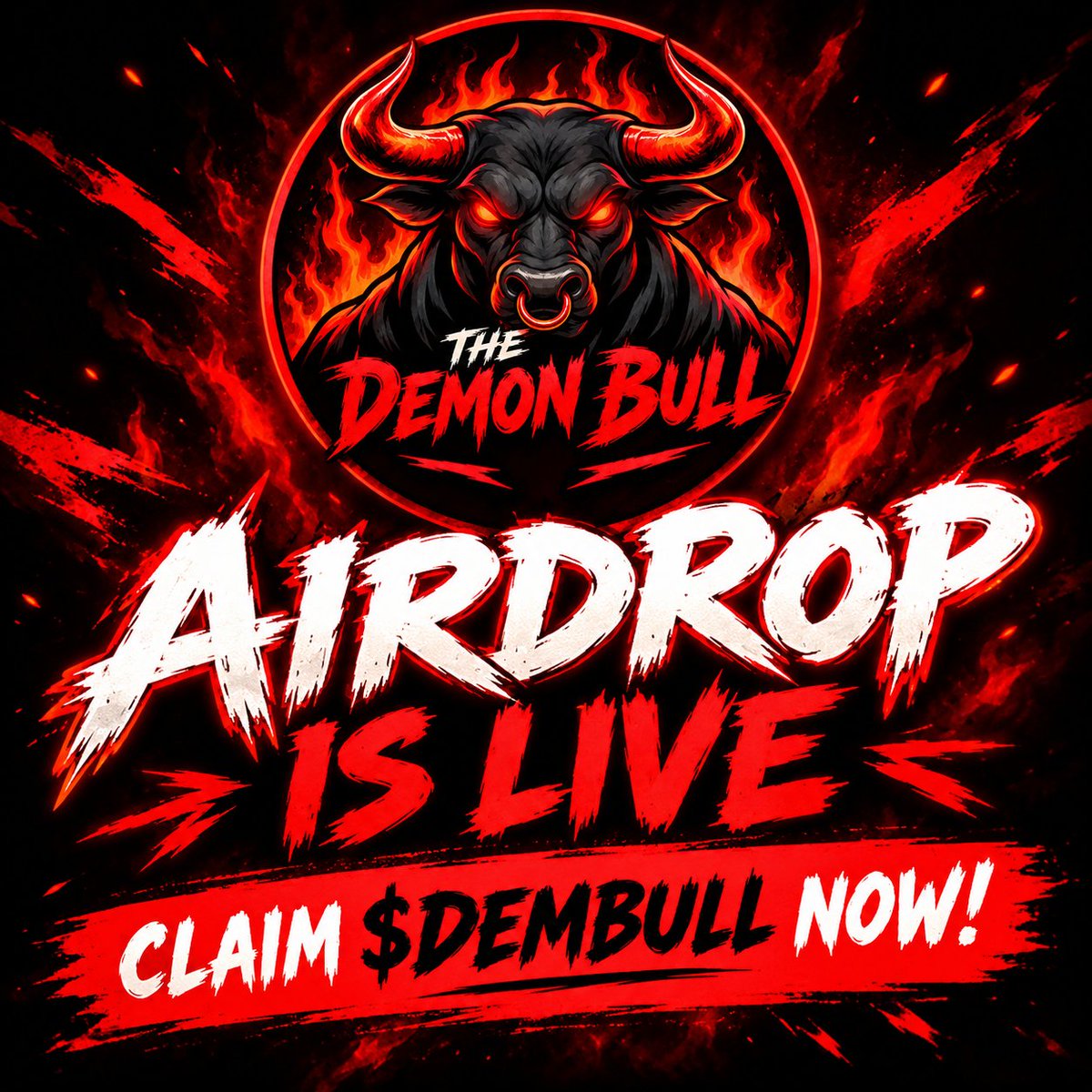 demonbullsol's tweet photo. How to obtain $DEMBULL Airdrop 🚀

1️⃣ Follow, Like &amp; RT PINNED POST ♻️
2️⃣ Drop your $SOL wallet address
3️⃣ You're done! ✅

🎁 First 500 wallets only ⬇️⬇️

💰 Want more $DEMBULL ? Buy now: https://t.co/dBMjDwcjZm https://t.co/OLPf2N4AA4
