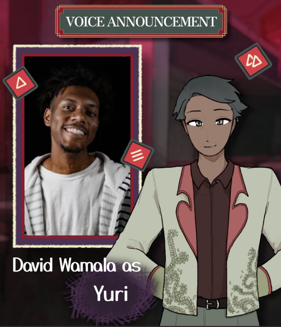 DavidWamalaVO's tweet photo. You know that family member you'd rather avoid at those family gatherings?

That's me, AKA Yuri in the visual novel Synaphony by Xiruo! 

Peep Game 👀
https://t.co/AA85TgREdF

#voiceacting #visualnovel #videogame #Spooktober https://t.co/QHBZFeYqJj