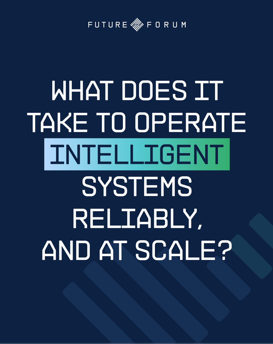 PresightAI's tweet photo. The future of AI will be shaped by more than capability. At Future Forum, leaders will ask how intelligent systems can operate reliably, create lasting value and solve problems that matter.
Stay tuned to our page on Oct 5 for perspectives from the conversation.
#Presight https://t.co/zEeccumGQF