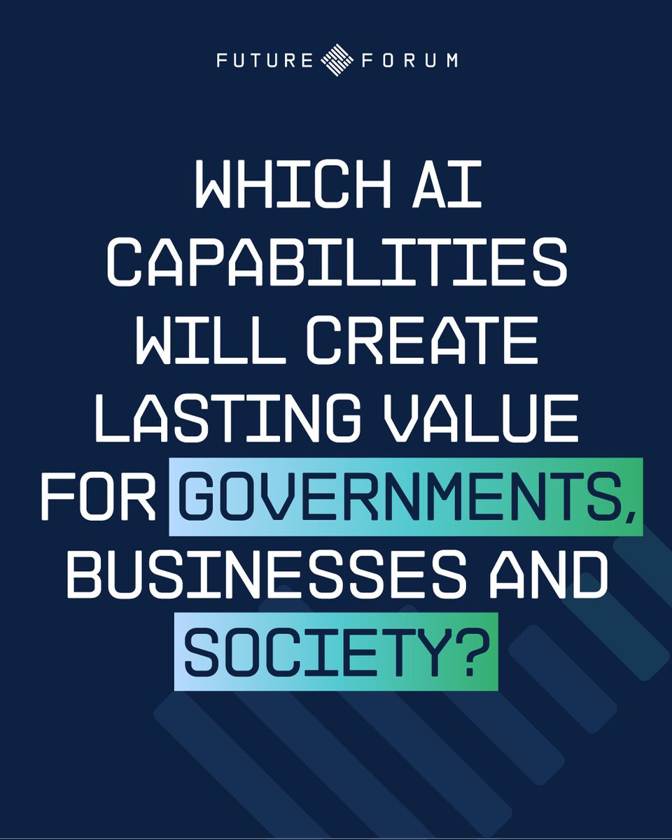 PresightAI's tweet photo. The future of AI will be shaped by more than capability. At Future Forum, leaders will ask how intelligent systems can operate reliably, create lasting value and solve problems that matter.
Stay tuned to our page on Oct 5 for perspectives from the conversation.
#Presight https://t.co/zEeccumGQF
