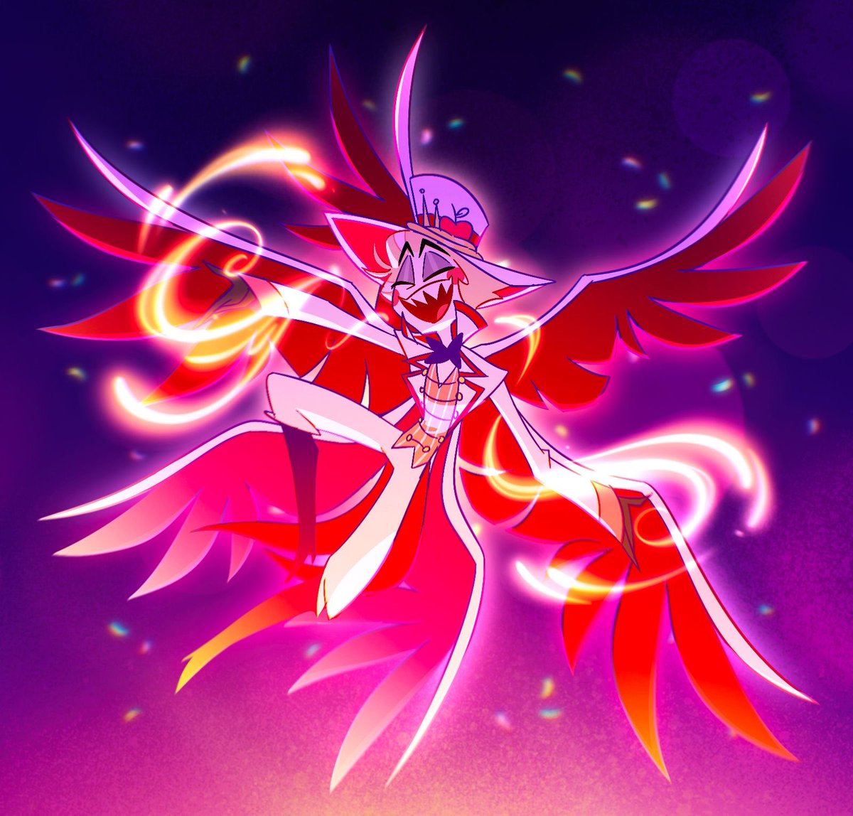 rose_10203's tweet photo. Hazbin Art 🎨❤️‍🔥
.
.
.
.
.
.
.
#hazbinhotel #hazbinhotelfanart #alastor #alastorfanart #radiodemon #FanArt #Artwork #oc #DigitalArt #Animation #ArtCommunity #Xartist #loonafanart #loona #Stolas #Blitzø #Fizzarolli #HelluvaBoss #vox https://t.co/h3KWhSzqsf